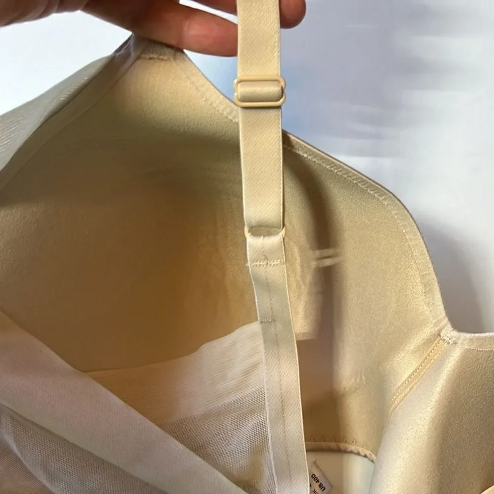WACOAL Women’s Ultimate Side Smoother Wire Free T-Shirt Bra Nude Size 40 D